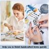 Jexine Darning Egg for Socks Wooden Darning Supplies Kit with