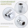 Aomasi Water Flow Control Valve, Solid Brass Shower Head Flow