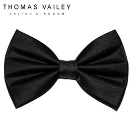 Thomas Bailey Fashion Tie - Bow Tie Black