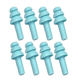 4 Pares Tapones de Oidos Silicona Blanda Reutilizables Cancelacion de Ruido para Dormir Insonorizados Reduccion de Ruido