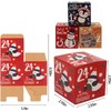 DERAYEE Advent Calendar for Filling, 24 Advent Calendars, Children's Advent