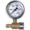 5000 PSI 2-1/2" Quick Connect Cold Water Test Gauge Assembly