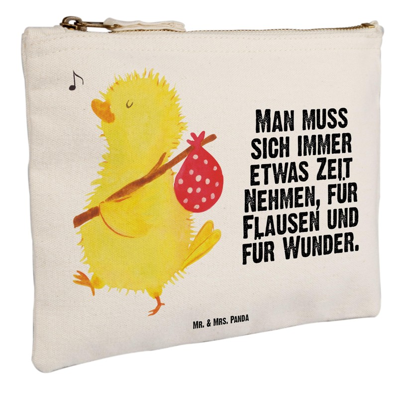 Mr. & Mrs. Panda Make-Up Bag Chick Hiker, White, Hand