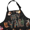 JNIAP West Cowboy Kitchen Apron Cowboy Rodeo Apron Cowgirl Kitchen