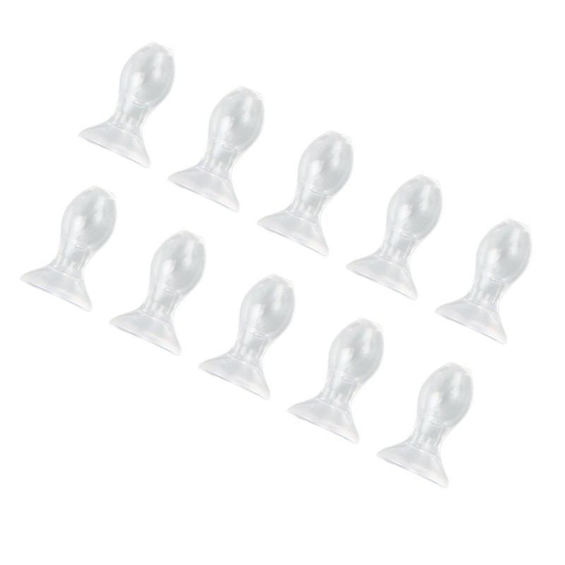 10pcs Hearing Amplifier Dome Silicone Ear Tip Earplug Replacement Accessory