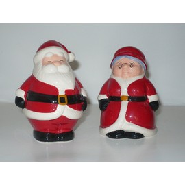 Publix Santa & Mrs. Claus Salt & Pepper Shakers