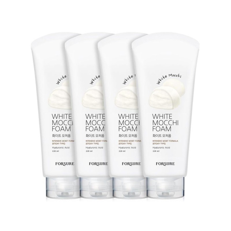 Situwi 모찌 대용량 폼클렌징 220ml x4개 Mochi Large Capacity Foam