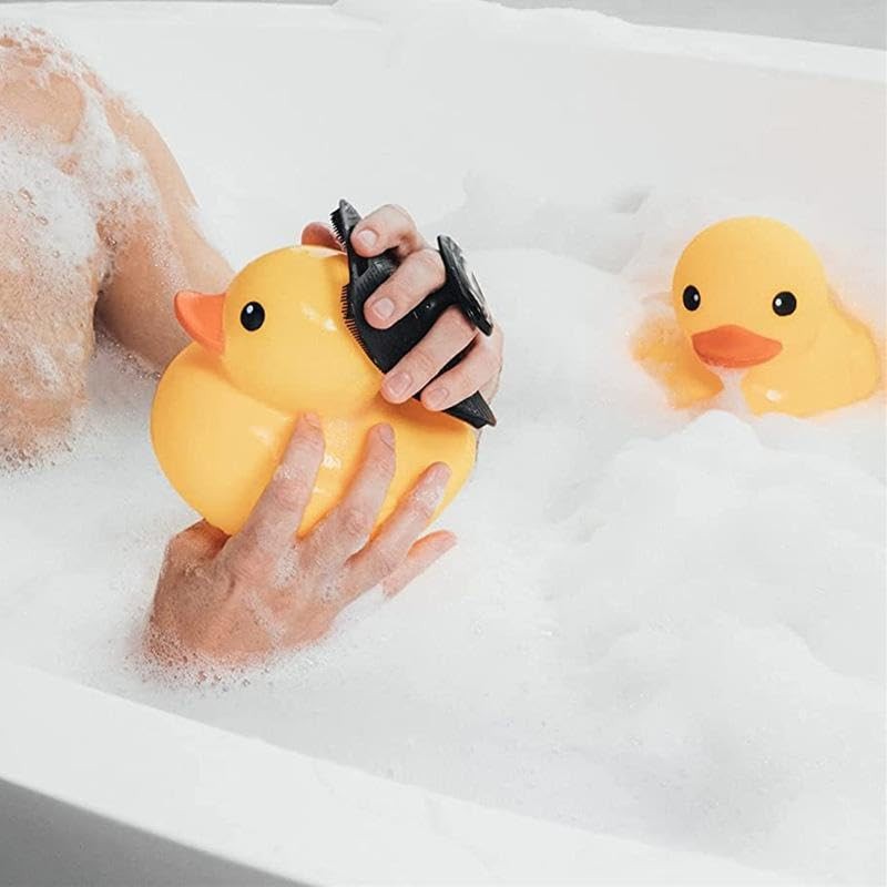 Juego de 4 Cepillos de Silicona para Baño, Incluye Cepillo