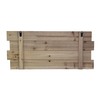 Stonebriar Rustic Wood Collage Picture Frame with Clips and Metal