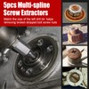 15Pcs Screw Extractor Set, Easy Out Extractor Set, Left Hand