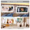 Car Sun Visor Mirror with 60 LED Lights 3 Lighting