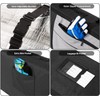 Padded Snowboard Bag Ski Bag 600D Water-Resistant Polyester Fits Board,Bindings,