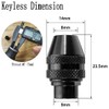 10 Pcs 1/8'' Collet Nut Set - Includes 1/8'' Collet