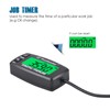 Runleader Gas Engine Hour Meter, Maintenance Tachometer for Riding Lawn