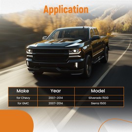 maXpeedingrods Rear Fuel Tank Support Crossmember for Chevy Silverado 1500 & GMC Sierra 1500 2007-2014