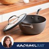 Rachael Ray Cook + Create Hard Anodized Nonstick Saucier Pan/Saucepan