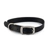 Ancol Viva Lightweight Weatherproof Black Buckle Collar Pet Training Accessory