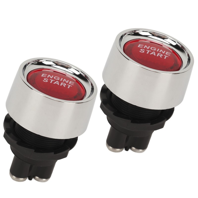 Engine Start Ignition Switch DC12V 50A Push Button Starter Switch