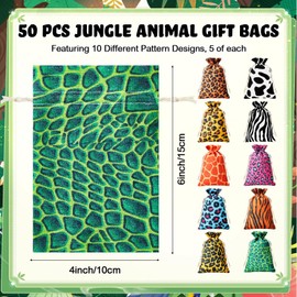 SilTriangle 50 Pcs Mexican Candy Bags 4 x 6 Inch Aztec Mini Drawstring Gift Bag Reusable Cotton Jewelry Pouches Goodie Candy Bags Mexican Party Decorations for Fiesta Wedding Holiday Party Favor Gift