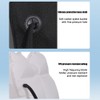 Portable Inflatable Lumbar Support Cushion Ergonomic Back Support Pillow for