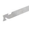 Firefighting Tool 23.2in Long Spring Steel Professional Portable Multipurpose Leverage