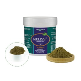 VITAIDEAL ® Melissa Herb Powder 300 g (Melissa Officinalis) + Measuring Spoon by NEZ-Diskounter