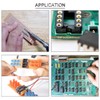 Youmile 50pcs DIP IC Socket Round 2.54mm Spacing 8 Pin