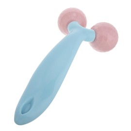 SAFIGLE Shaped Manual Face Roller Massager for Skincare Portable Facial Massage Tool for Home Travel Gentle All Skin Types Adapts to Facial Curves Convenient Relaxation Device