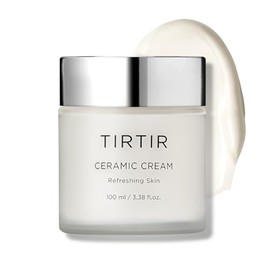 TIRTIR Natural Ceramide Cream | Deep moisturizer for Glass Skin, Polyglutamic acid, Centella Asiatica Extract, Skin barrier, Lightweight, Mild, Nature