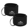Vishusju Ankle Straps Wrist Cuffs 5.5mm Neoprene Padded Large D-Ring