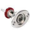 Amarine-made Oval Garboard Drain Plug Stainless Steel Boat Fits 1''