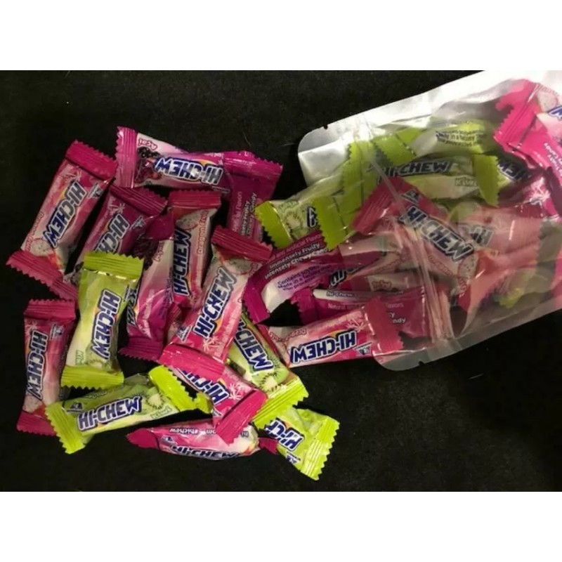 Hi-Chew DRAGON FRUIT/ KIWI/ PINEAPPLE/ ACAI Chewy Gummy BULK CANDY