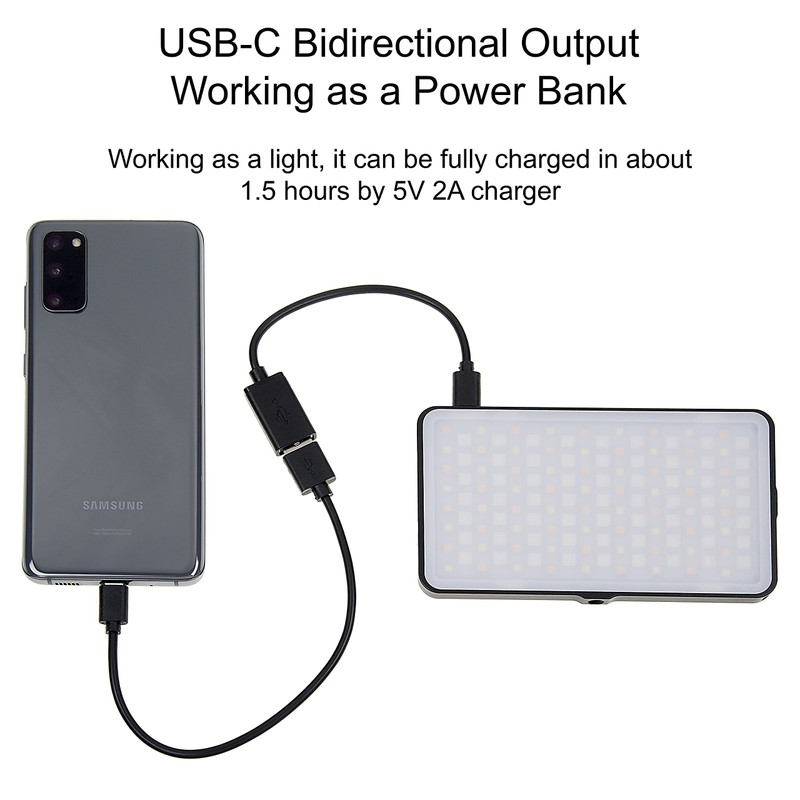 Fotodiox Pro Prizmo Pocket RGBW+T LED Light - Multi Color,