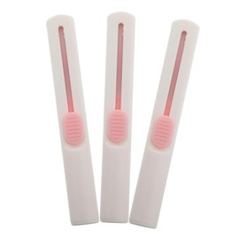 Portable Eyebrow Shaver Set 3 Piece Stainless Steel Cylindrical Razor Precision Trimming Tools for Female Male Travel Eyebrow Trimmer Kit