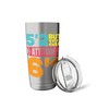 5'2 But My Attitude 6'1 ---- Stainless Steel Insulated Tumbler