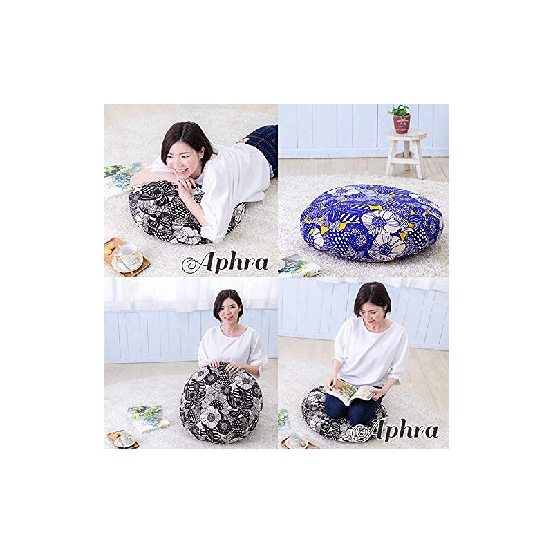 fabrizm 1596zgr Made in Japan Cushion Cover 65 Round for