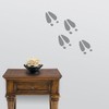 Express Yourself Deer Tracks Wall Decal (Med Grey -Facing as