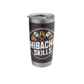 Hibachi Skills Cook Japanese Cuisine Stainless Steel Insulated Tumbler