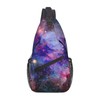 COFEIYISI Galaxy Sling Bag for Women Men Beautiful Nebula and