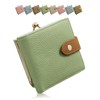Annekor Coin Purse Wallet, Genuine Leather 【Convenient Time-Saving Design】Women's Christmas