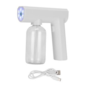 Portable Nanometer Mist Sprayer Gun Multifunctional Electric Fogger Wireless Cleaning SprayerWhite