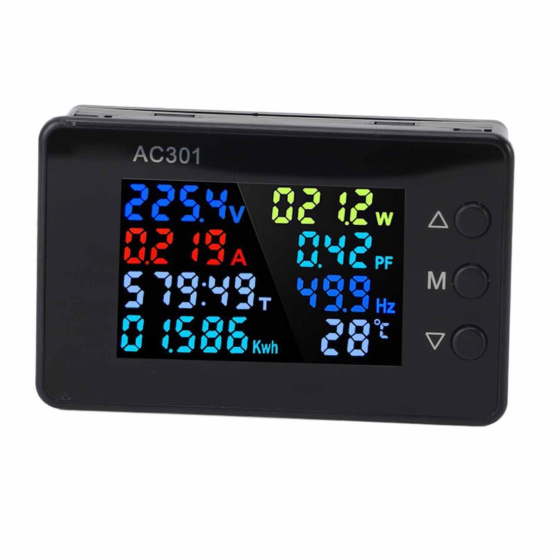 AC Voltmeter High Accuracy Digital Voltage Meter Electric Meter with