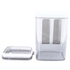 Greek Yogurt Filter Strainer AS PET Stainless Steel Large Capacity