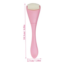 Gatuida Portable Dual-Head Volcanic Stone Facial Oil Absorbing Roller Handheld Massager for Oily Skin Face Massage Tool for Beauty and Skin Care