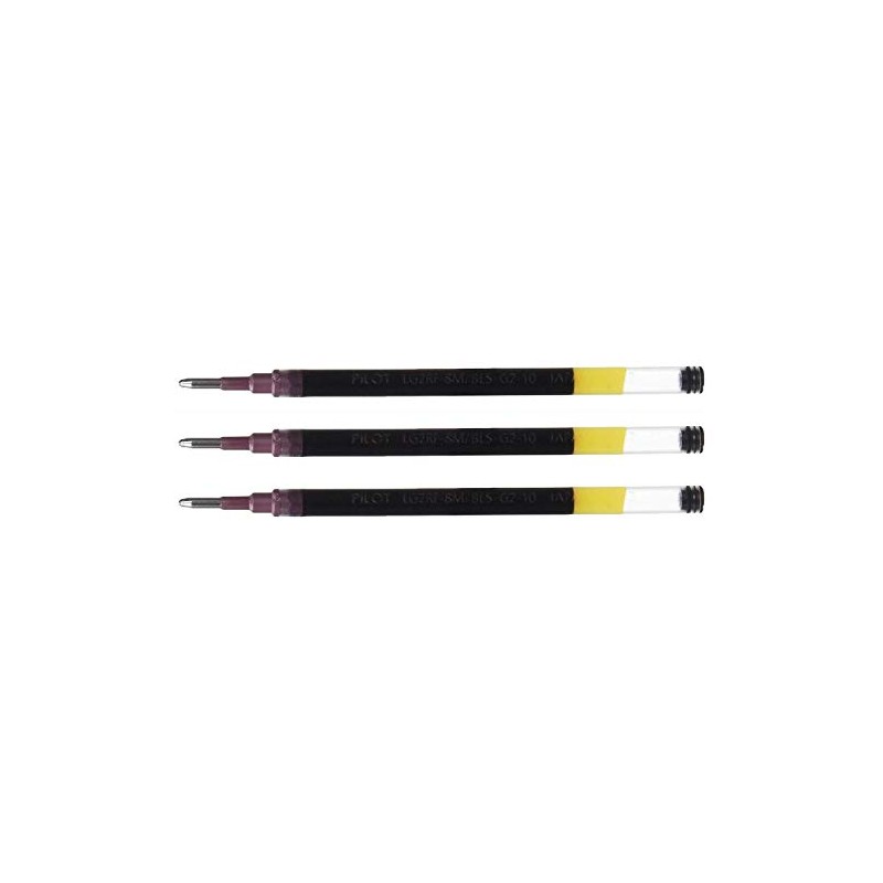 Pilot BLSG210 1mm Gel Rollerball Pen Refill Pack of 3