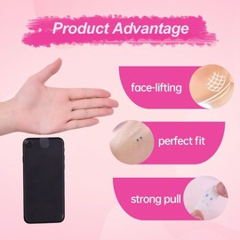 invisible, actualización 2025, 120 unidades, invisible, el cuello, herramientas de maquillaje instantáneo, ojos, cuello, papada, piel flácida (240pcs)