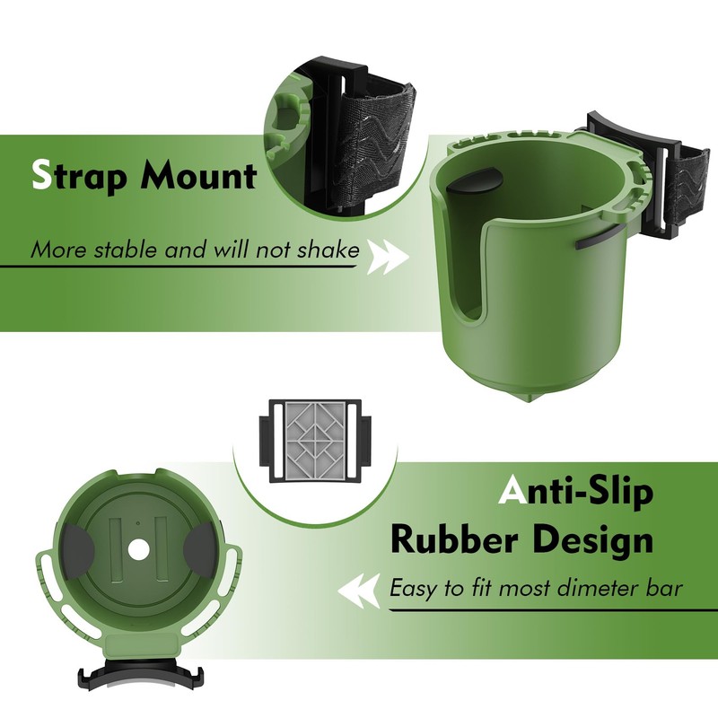 Universal Walker Cup Holder for Drive Medical Nitro Rollator &