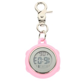 POPETPOP Pocket Watch - Unisex Digital Fob Watch Hanging Lapel Watch with Keychain/Lanyard for Hospital Nurses Doctors