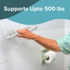 Wave Grab Bar for Bathroom Shower Toilet Steps Bed Home/304