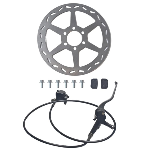 VCUJSUC Upgraded Hydraulic Brake with 180mm Brake Disc For Baja